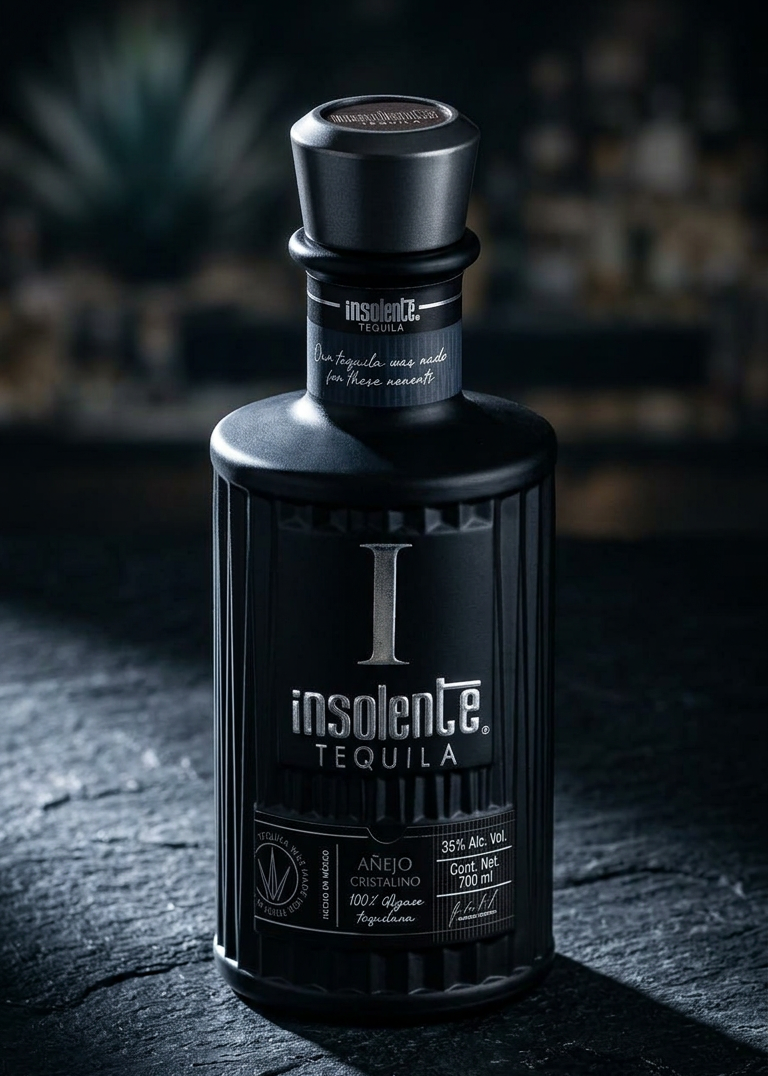 Insolente Tequila Añejo Cristalino 700ml