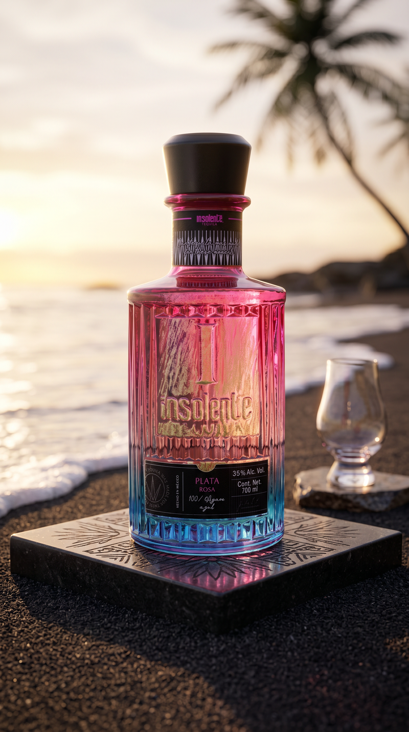 Insolente Tequila Plata Rosa 700ml